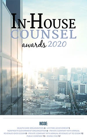In-House Counsel Awards 2020 Program
