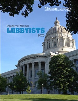 2025 Directory of Missouri lobbyists