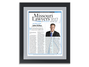 Missouri Lawyers Awards PDF Article Reprint